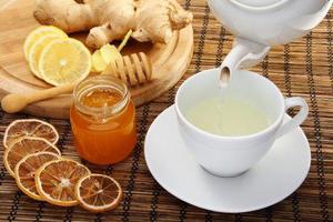 Перечень полезных свойств компонентов в напитке из имбиря, лимона и мёда