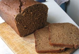 Рецепт выпечки ржаного цельнозернового хлеба