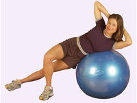 Комплекс эффективных упражнений с фитболом для похудения
