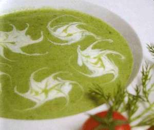 Суп из шпината и брокколи - набор витаминов для вас!