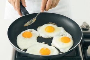 Сколько калорий в жаренных яйцах
